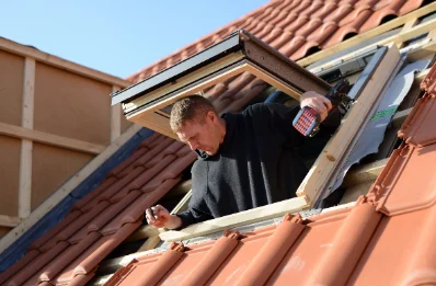 Pose de fenêtres de toit Velux à Bretten